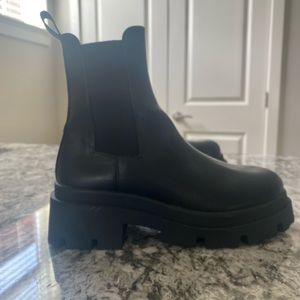 Zara platform boots